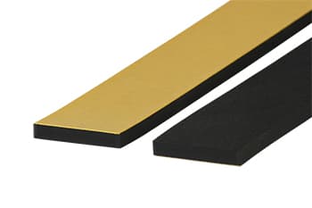 Zelfklevend rubber strook