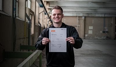 Kay teamleider geslaagd